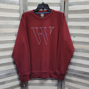 Men's Adult Logo Crewneck Pullover Sweatshirt | Houston White | XX Large